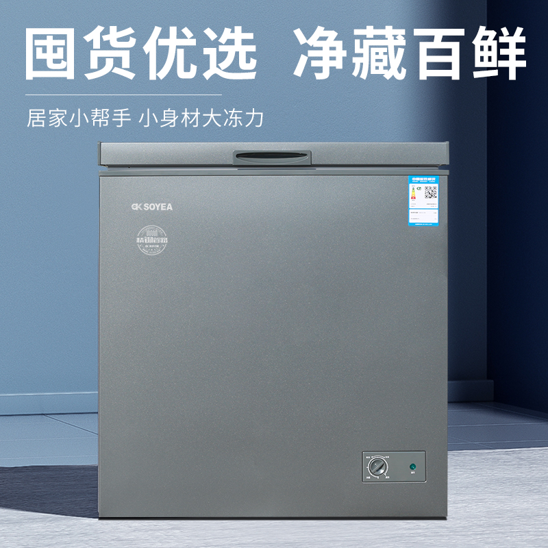 索伊BG-209C/D冷藏冷冻转换冷柜大容量强冷冻力厨房客厅家用冰柜