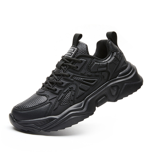 慢跑鞋 男式 旅游鞋 秋冬低帮皮面户外徒步越野耐磨防滑运动鞋 跑步鞋
