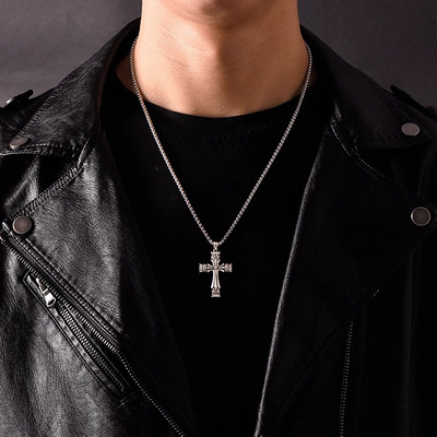 小众男款配饰纯银项链男潮