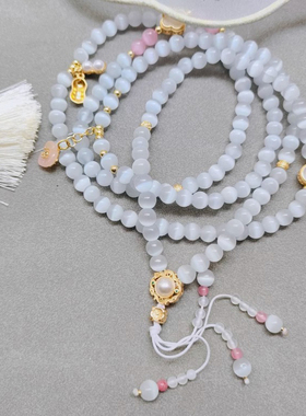 国风女士斜挎链新中式古风项链