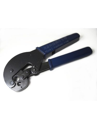 有线电视工具F头冷压钳快速压线装配钳/75-5(rg6)-7(rg11)HT-106M