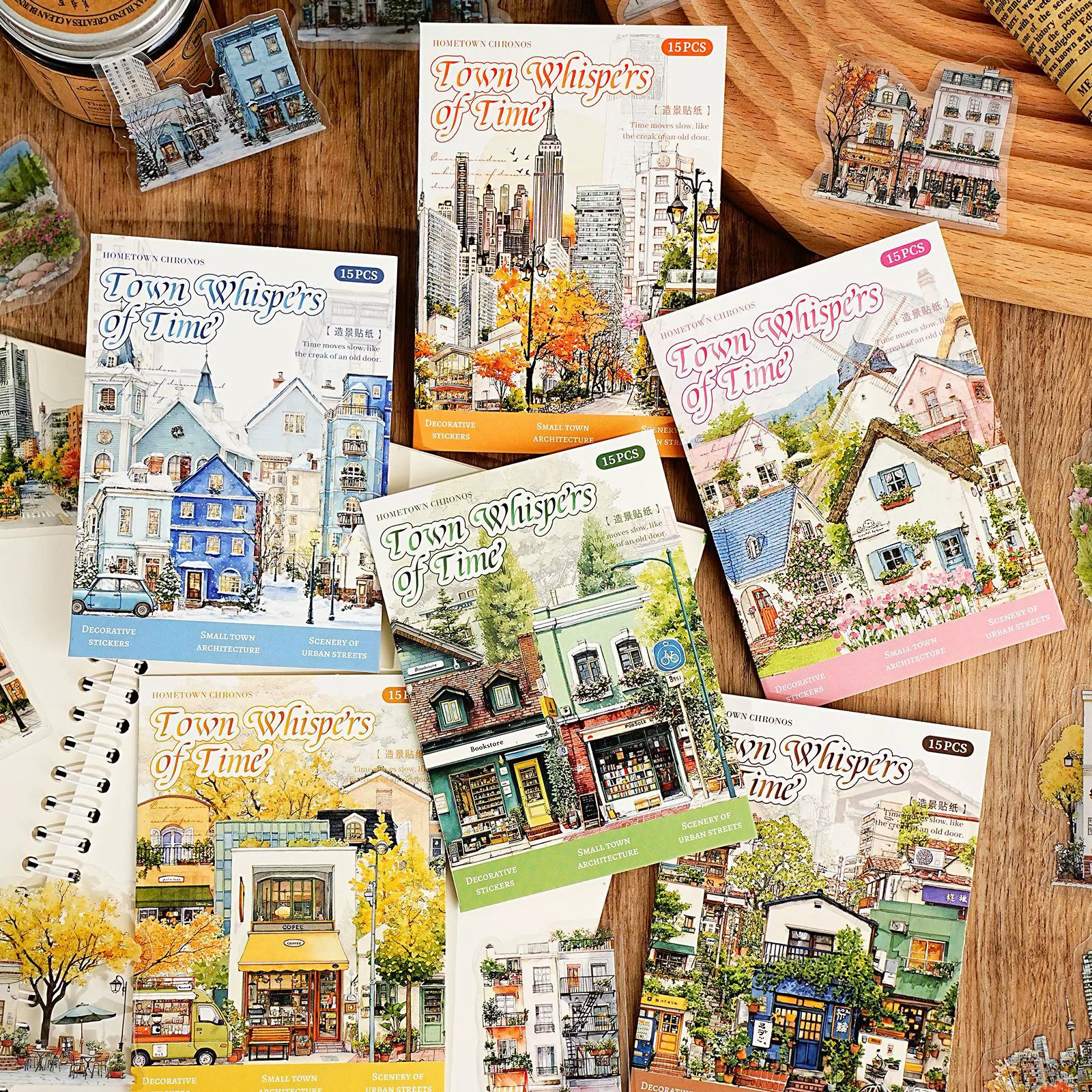 Etori贴纸包小镇时光系列