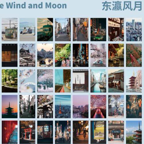 RetroStory贴纸本灵魂差旅系列