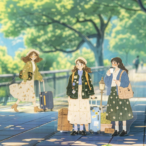 番茄酱少女贴纸包森系少女物语