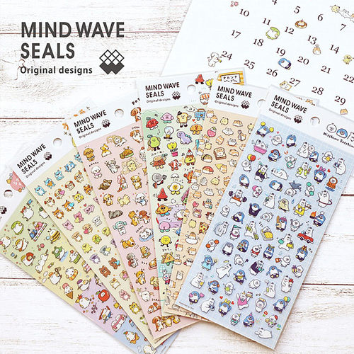 日本Mindwave贴纸小可爱系列