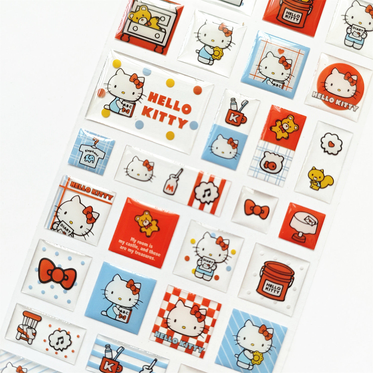 Joytop滴胶贴纸 凯蒂猫萌动系列 可爱卡通动物手账素材手机装饰贴,文具电教/文化用品/商务用品,贴纸/立体贴纸,淘宝优惠券,粉丝福利购,淘宝优惠卷