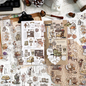 Infeel.Me 饰贴画 创意手账素材diy装 PET分段胶带 复古序章系列