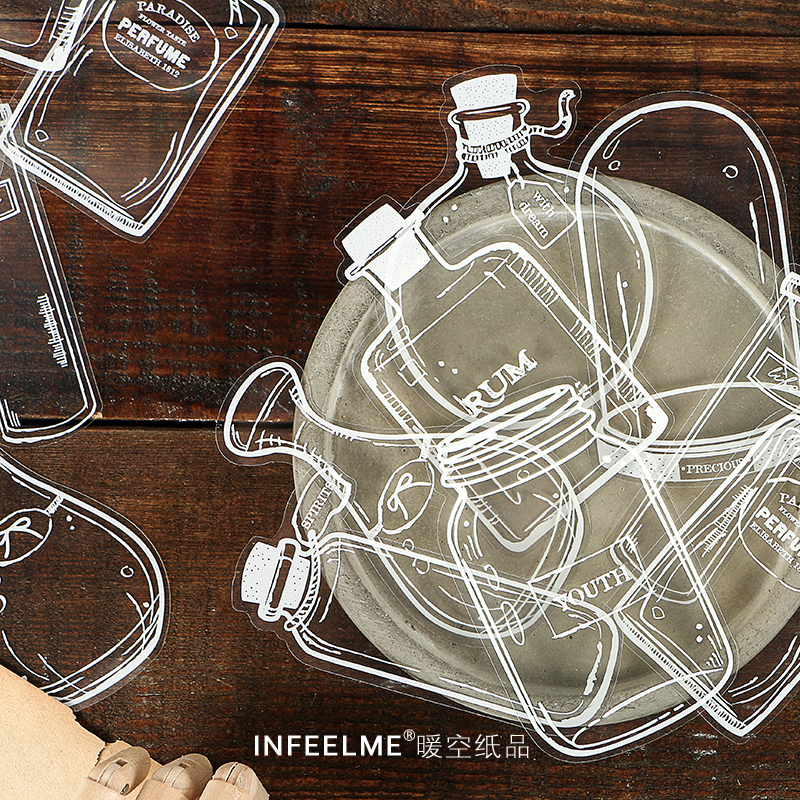 Infeel.me贴纸包玻璃器皿系列