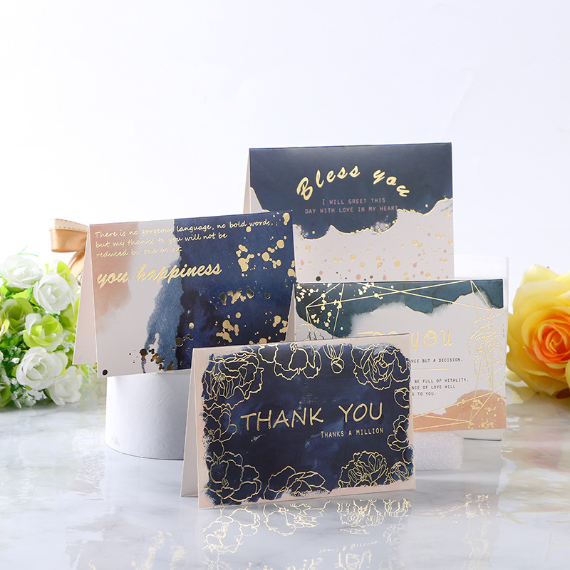 一千零一夜烫金折叠节日贺卡