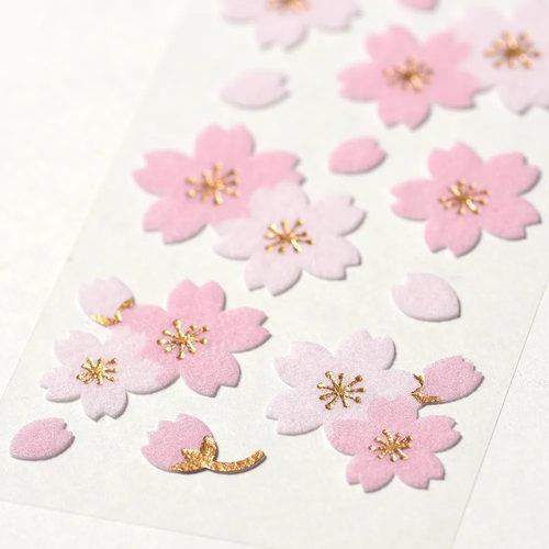日本G.C.PRESS贴纸樱花
