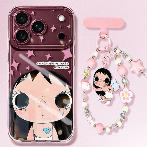 适用苹果18pro手机壳勃艮第红iPhone18promax新款女17超好看17pro小玉女孩16硅胶15透明14外壳13pm全包保护套