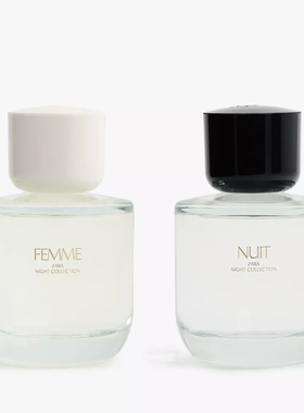 ZARA女士FEMME+NUIT天空之神香水奶香甜甜的西班牙香水学生上班族