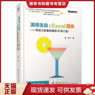 图表书 修订版 全彩 正版 电子工业出版 写给大家看 杜龙 社 现货9787121188558演绎生动：Excel图表