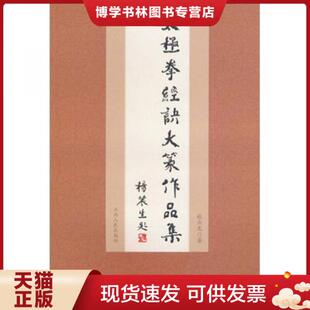 正版现货9787210045755太极拳经诀大篆作品集