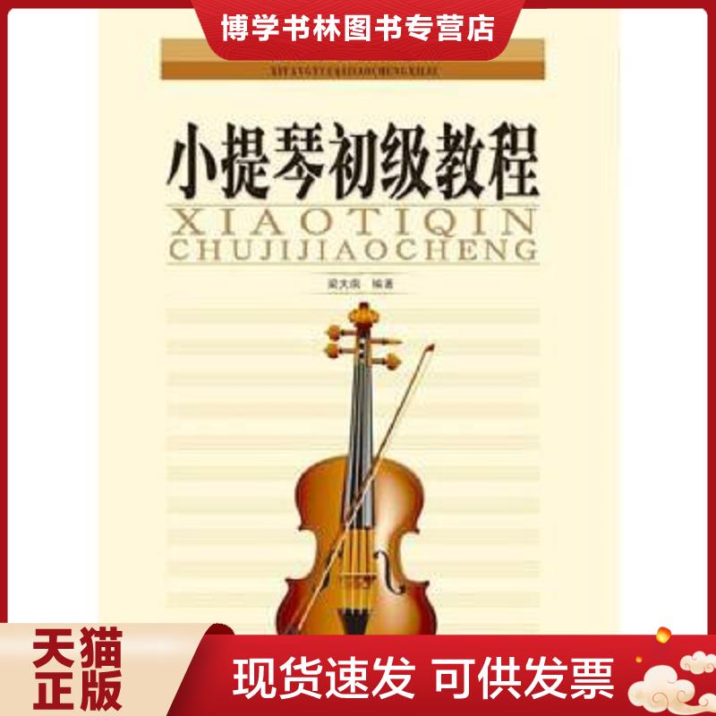 正版现货9787805935140小提琴初级教程  梁大南编著  北京日报出版社（原同心出版社）
