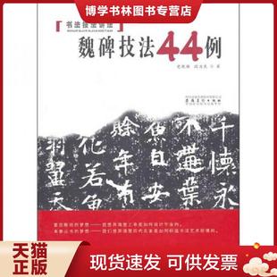 正版现货9787539826721书法技法讲坛:魏碑技法44例 党现强 等编著 安徽美术出版社