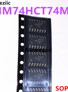 MM74HCT74MX 贴片SOP-14 MM74HCT74M 六路转换施密特触发器反相器