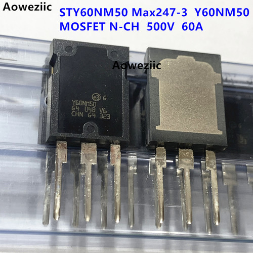 STY60NM50 Max247-3 Y60NM50 500V 60A N沟道 场效应管 全新原装