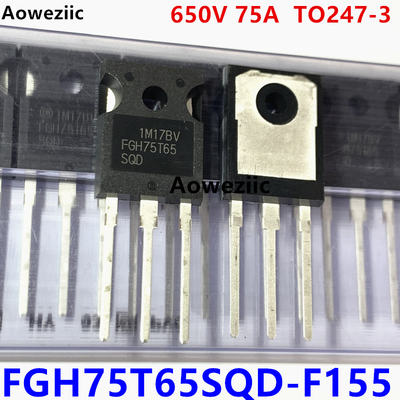 FGH75T65SQD-F155 TO-247 FGH75T65SQD 650V 75A 场截止沟道IGBT