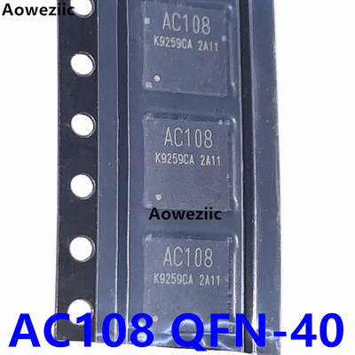 AC108 QFN-48 四通道ADC I2S/TDM输出转换 芯片IC 全新原装