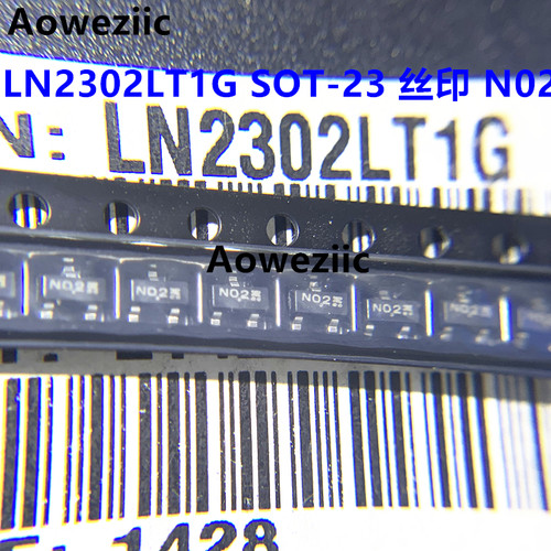 10个 LN2302LT1G SOT23 2.3A丝印N02 N沟道20V功能与引脚同SI2302