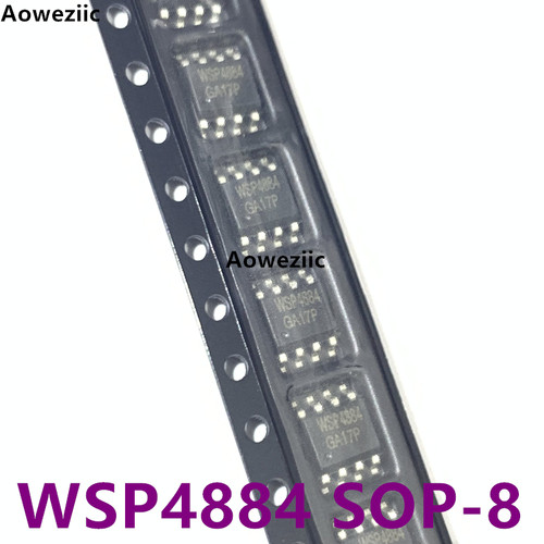 10个 WSP4884 SOP-8 2个N沟道 耐压:30V 电流:8.8A场效应管MOSFET
