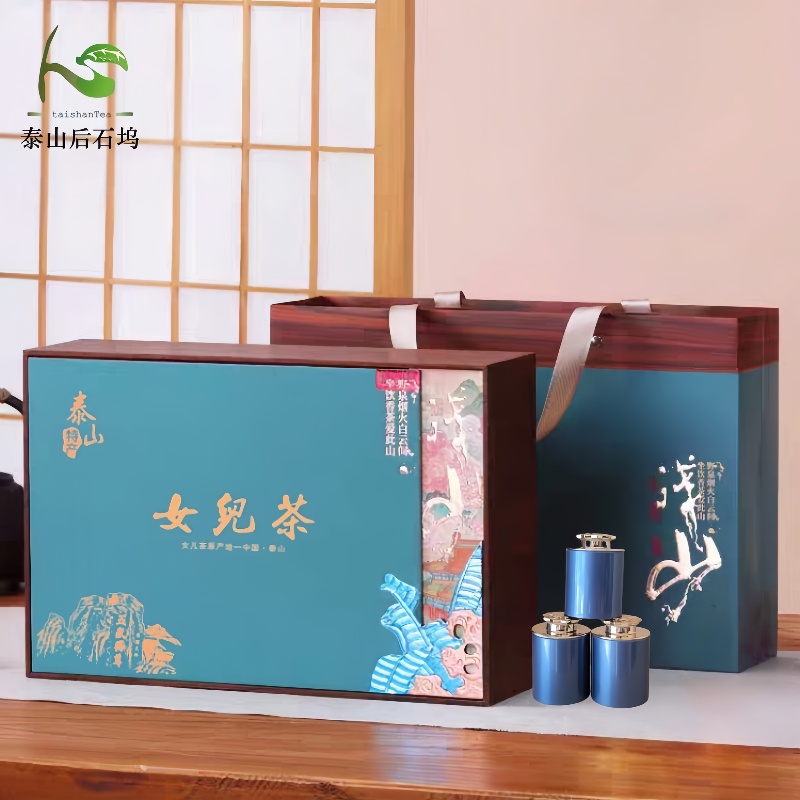 女儿茶泰山特产板栗香12罐礼盒