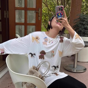 女上衣薄款 明星同款 罩衫 巨好看 轻奢高级感夏日轻薄 冰感防晒长袖