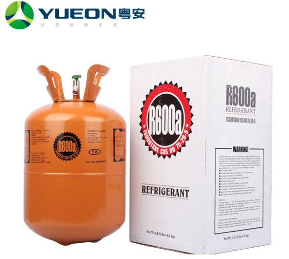 粤安制冷剂 R600a 6.5kg成都空调冷库冰箱冰柜雪种F600氟利昂冷媒