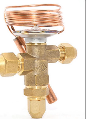 上恒膨胀阀 螺口R22内平衡NRF-3HWΦ10×Φ12接管 空调冷库膨胀阀