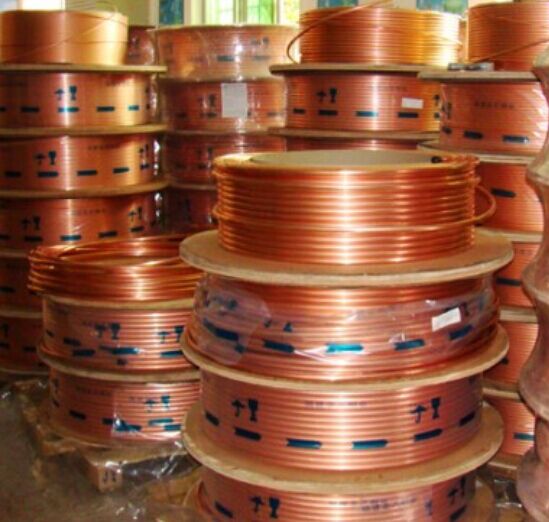 加厚铜管Φ9.52×0.8/公斤  1P 1.5P 2P 家用空调冷库太阳能软管