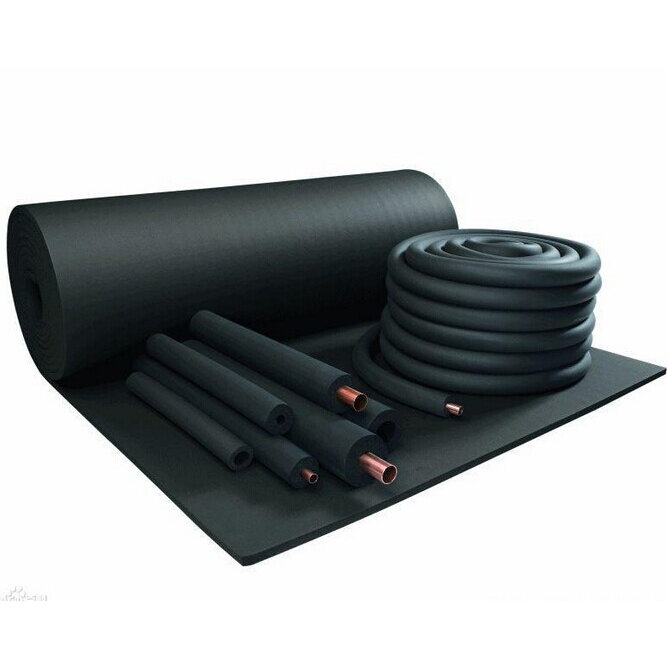 优比复力斯橡塑保温板 整卷25mm12m2/卷 隔音阻燃冷库海棉保温棉
