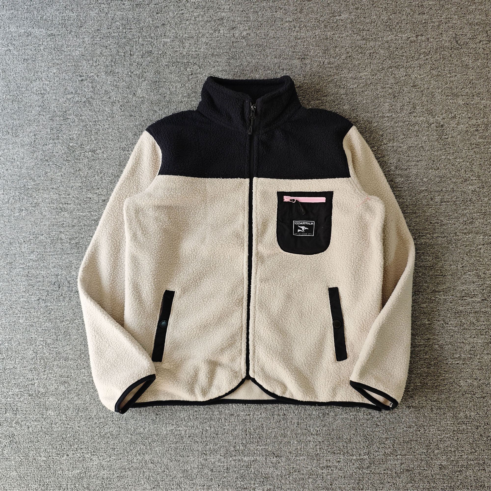 仿羊羔绒立领运动外套秋冬新款女摇粒绒开衫卫衣加厚保暖抓绒夹克,女装/女士精品,卫衣/绒衫,淘宝优惠券,粉丝福利购,淘宝优惠卷