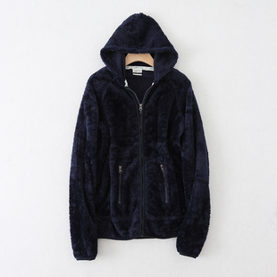 夹克毛毛绒外套 摇粒绒卫衣保暖珊瑚绒连帽开衫 抓绒衣女秋冬季 新款
