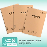 [Книга Pinyin+Raw Персонажи+Pinyin Field Permons-E-One Book] 3 Книги