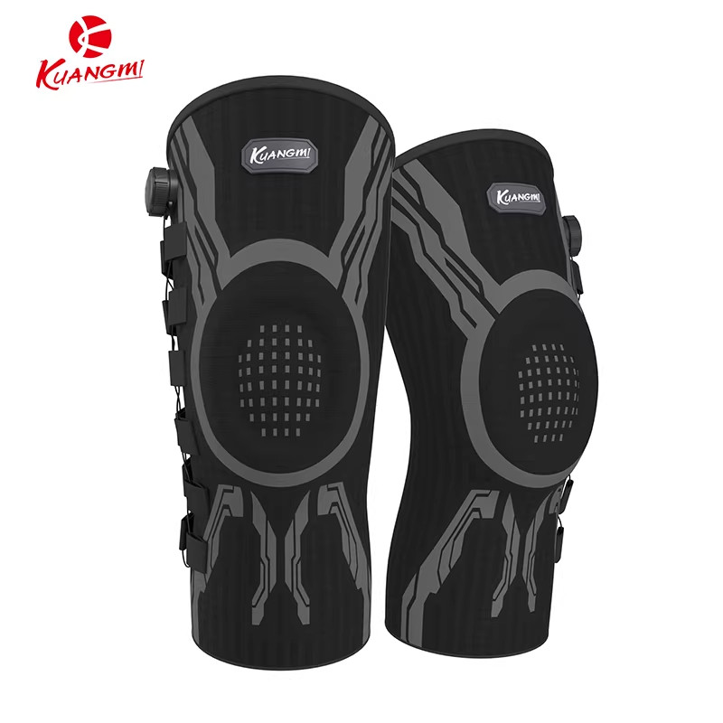 狂迷正品篮球排球跑步护膝旋钮款男女膝盖半月板损伤羽毛球护具