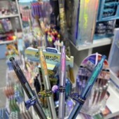 点石深海舱奇幻限定0144A1夜光笔杆双珠速干子弹头考试刷题学生