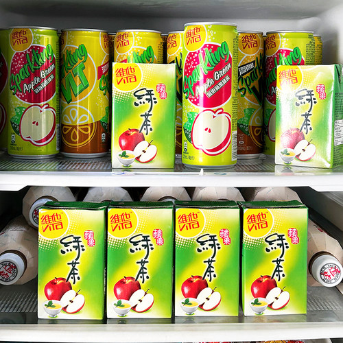 港版维他苹果绿茶250ml*6盒