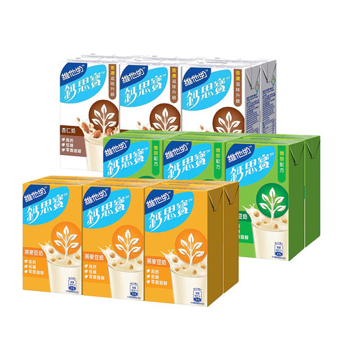 港版维他奶钙思宝豆奶250mL*6盒