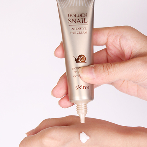 skin79韩国黄金蜗牛眼霜紧致提拉