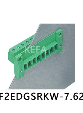 kefa科发正品KF2EDGSRKW-7.62mm穿墙32A线对线接线端子针座铜环保