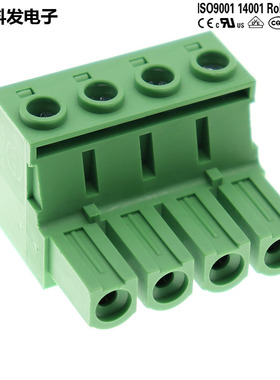 科发正品大电流功率PCB接线端子KF2EDGSK-10.16圆孔铜环保接线头