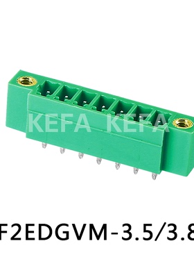 插拔式PCB接线端子15EDGVM KF2EDGVM 3.5mm MCV1.5 GF 连接器科发