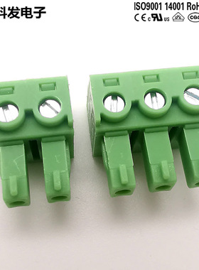 插拔式PCB接线端子15EDGK KF2EDG15K 5.08mm MC1.5 ST 连接器高正