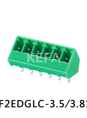 KF2EDGLC插拔式PCB电路板端子座2P到12P 间距3.5/3.81/5.0/5.08mm