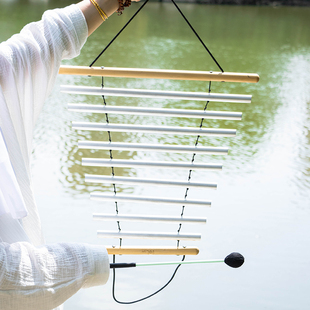 FOL手摇音束排铃9音手持旋转静心冥想流瑜伽演出音乐会小众乐器