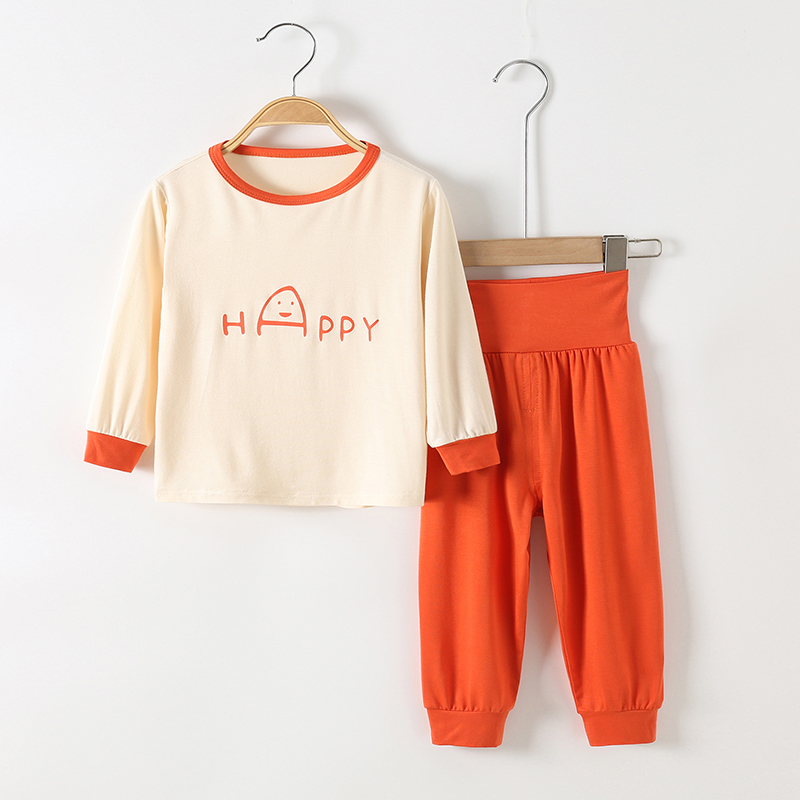 莫代尔高腰四季宝宝家居服