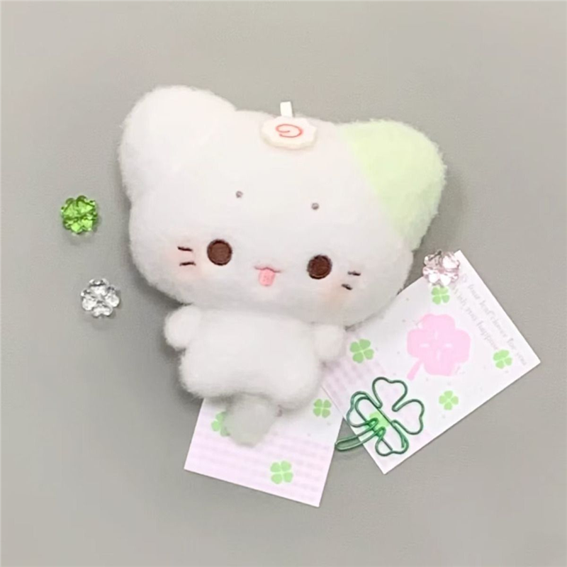 可爱鱼饼小猫幸运兔毛绒公