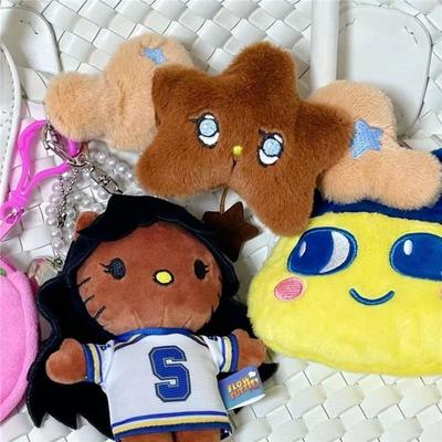 黑皮wichu抽象毛绒玩偶包