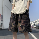 2026夏季短裤男士休闲裤宽松花裤子运动工装裤子男-A883TP25控39，男装牛仔裤，电商B241